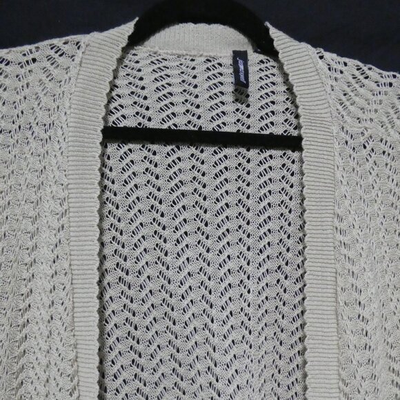 JASON MAXWELL | large | Short Sleeve Open Knit Cardigan - Picture 4 of 16